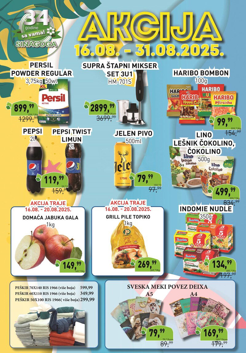 Sinagoga katalog akcija