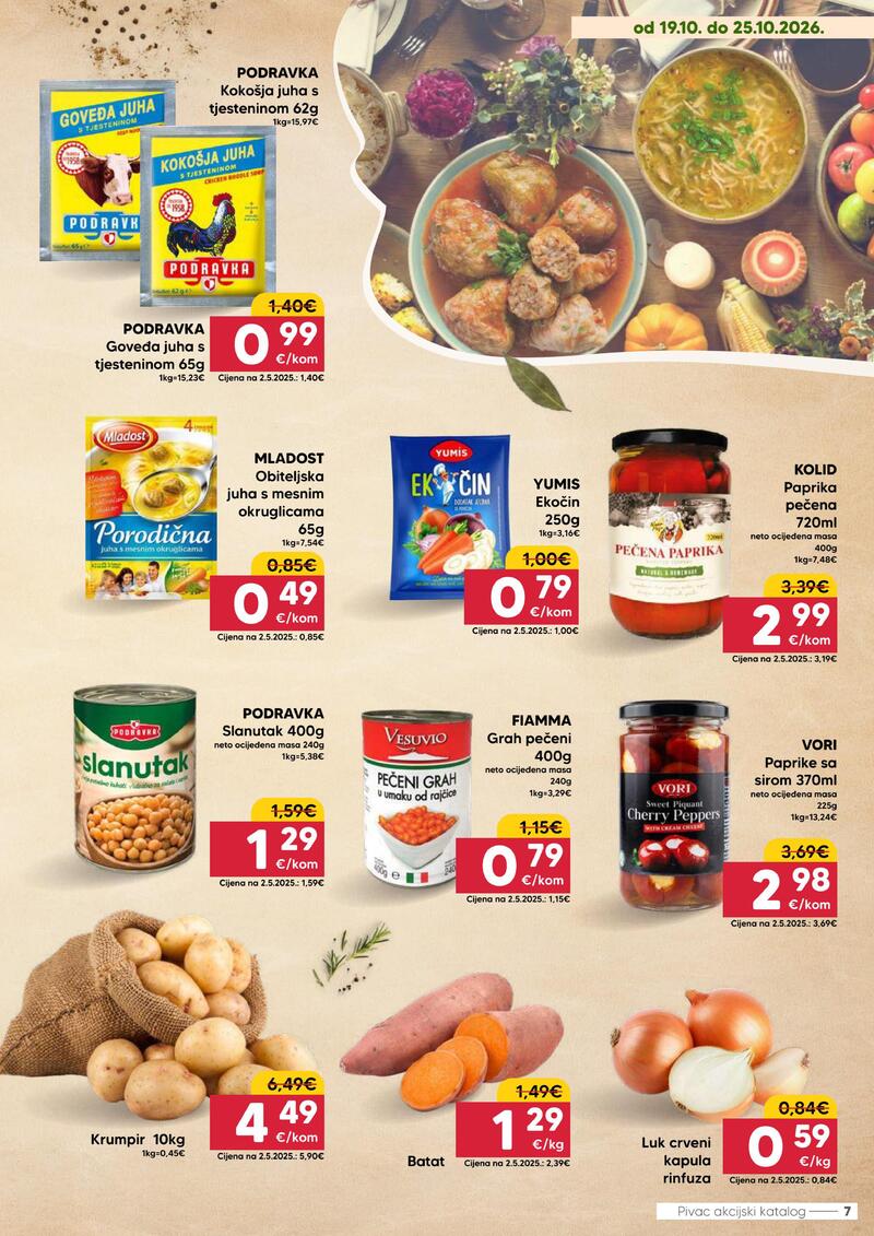Pivac katalog - Tjedna akcija