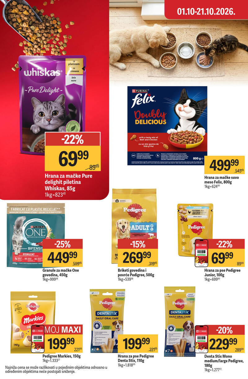 Maxi katalog – Nedeljna akcija