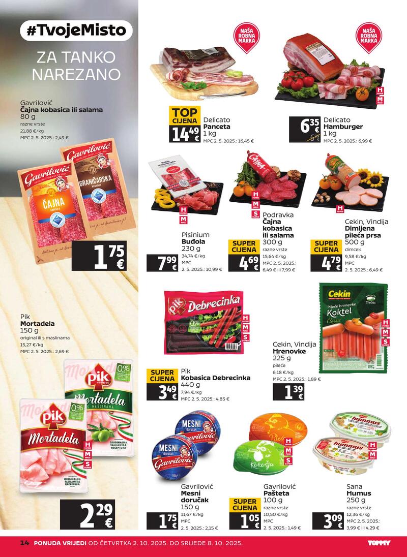 Tommy akcijski katalog