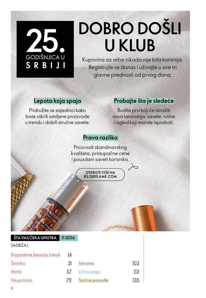 Oriflame katalog akcija
