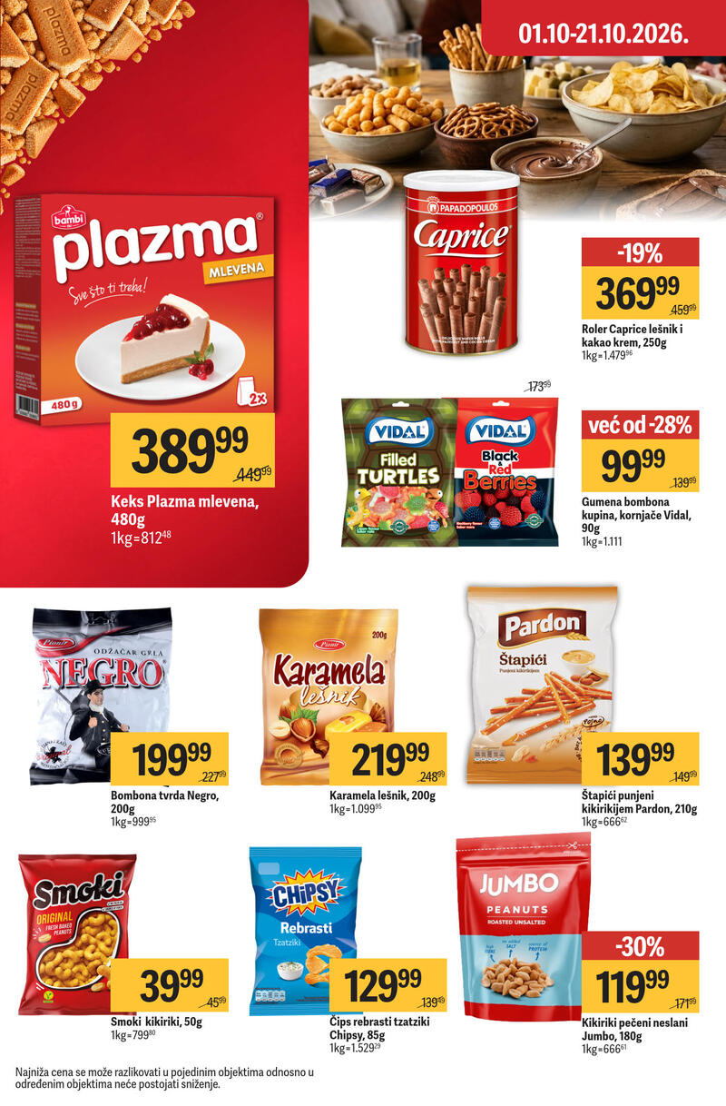 Maxi katalog – Nedeljna akcija