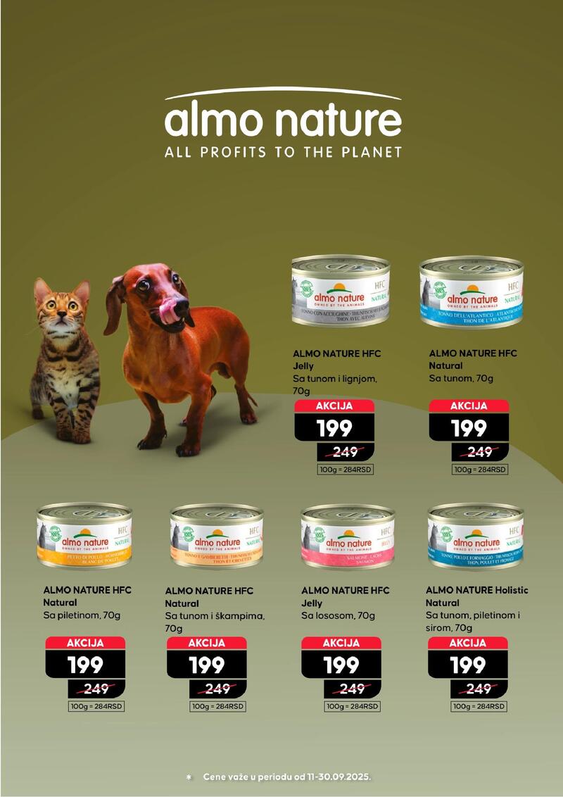 Pet centar akcijski katalog