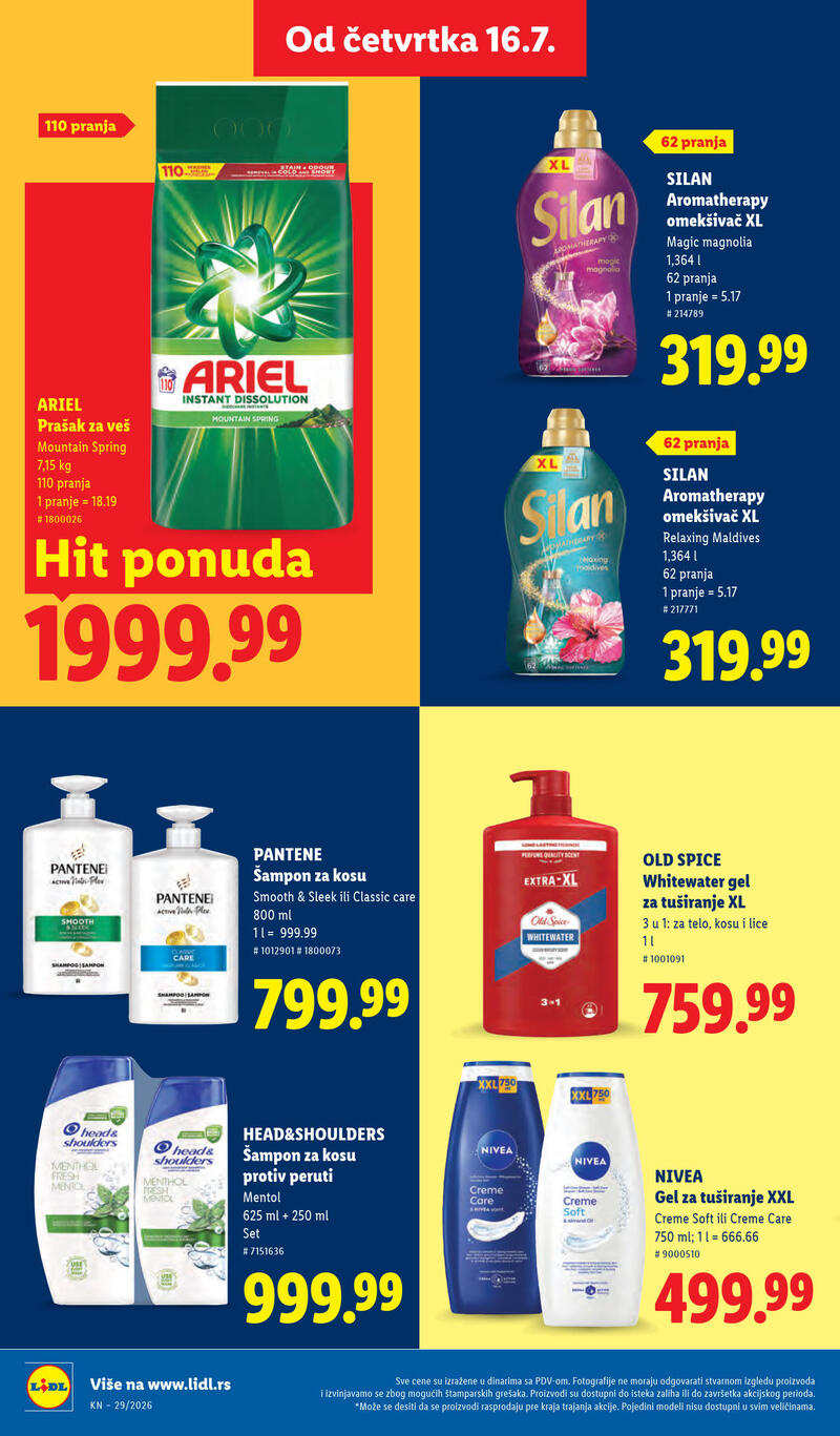 Lidl katalog akcija