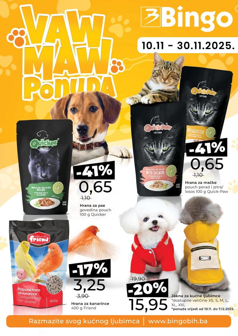 Bingo vav maw ponuda