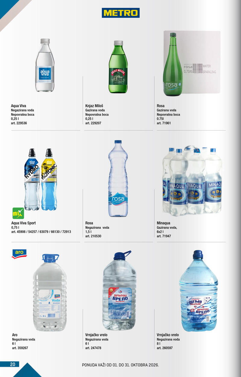 Metro katalog - Kupi više plati manje