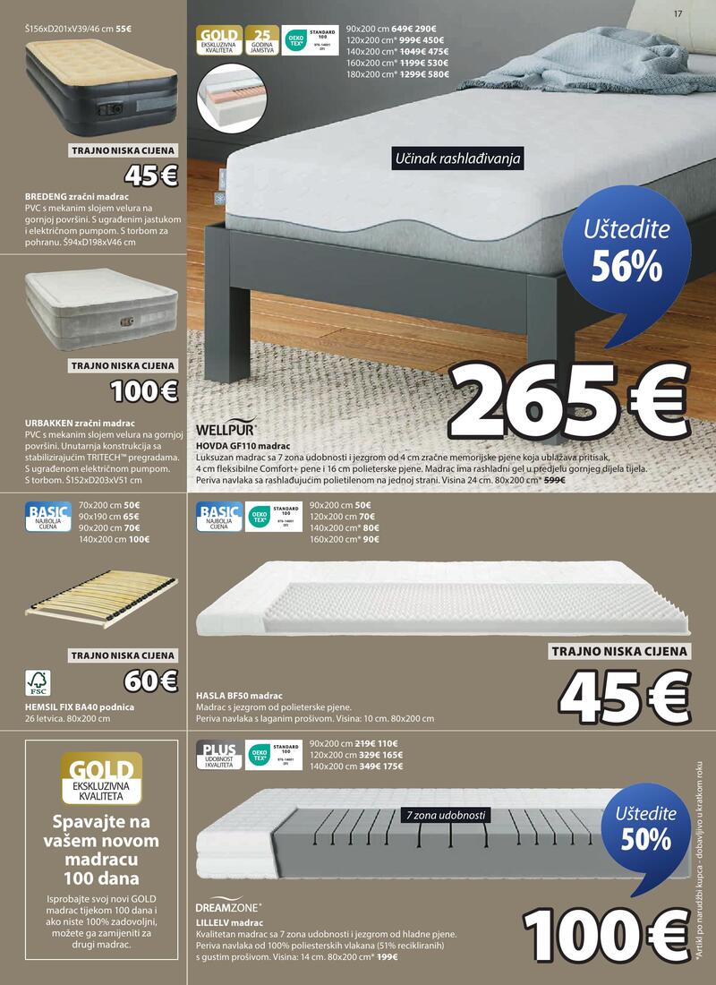 JYSK katalog namještaj