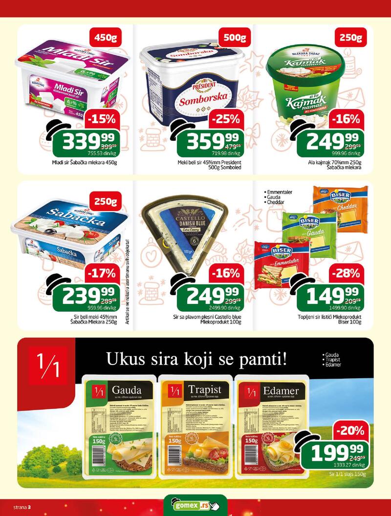 Gomex katalog hrana