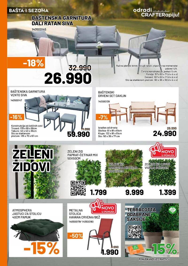 Crafter akcijski katalog