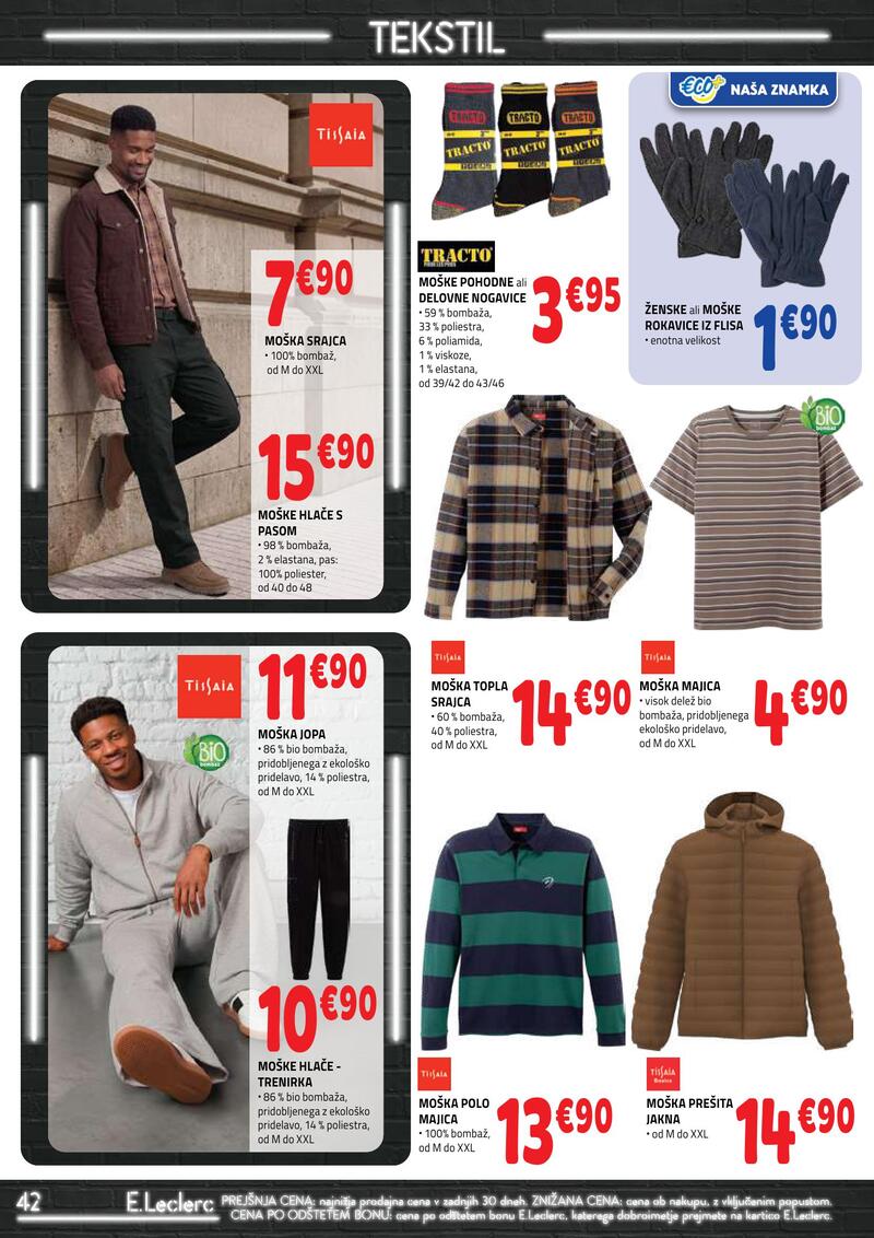 E.Leclerc katalog - Tekstil