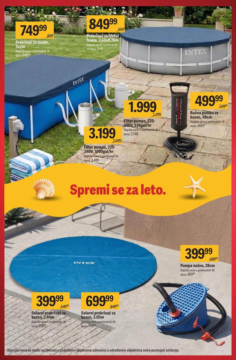 Mega Maxi katalog - Letnja ponuda