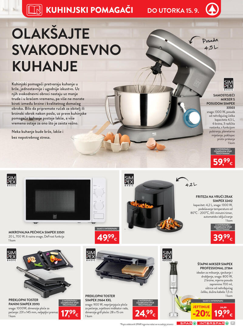 Spar kataloška akcija