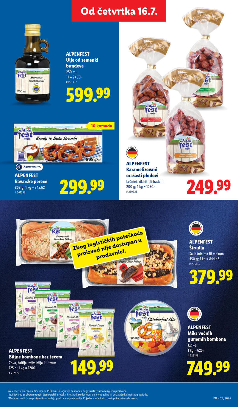 Lidl katalog akcija