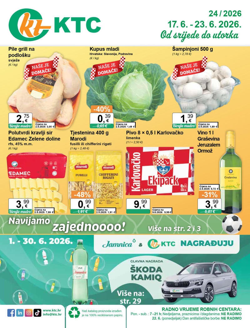 KTC katalog akcija Katalog široke potrošnje