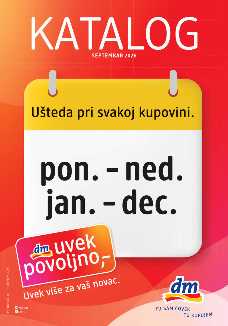 dm katalog akcija DM Drogerie akcija