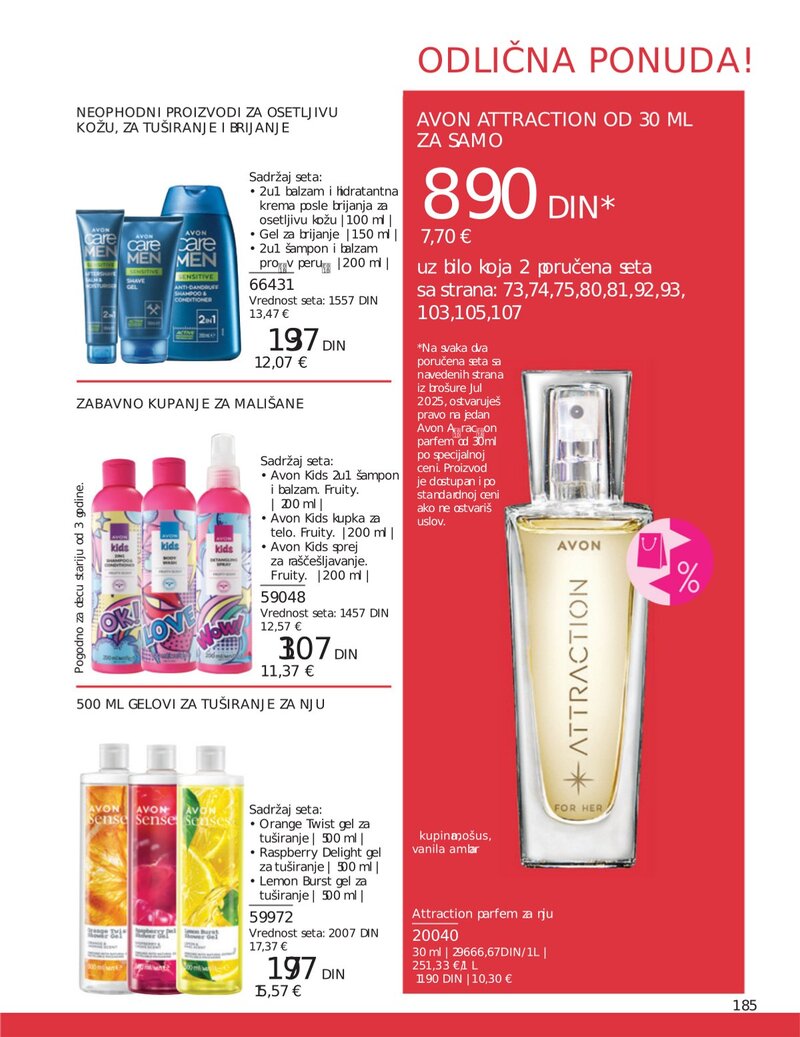 Avon katalog akcija