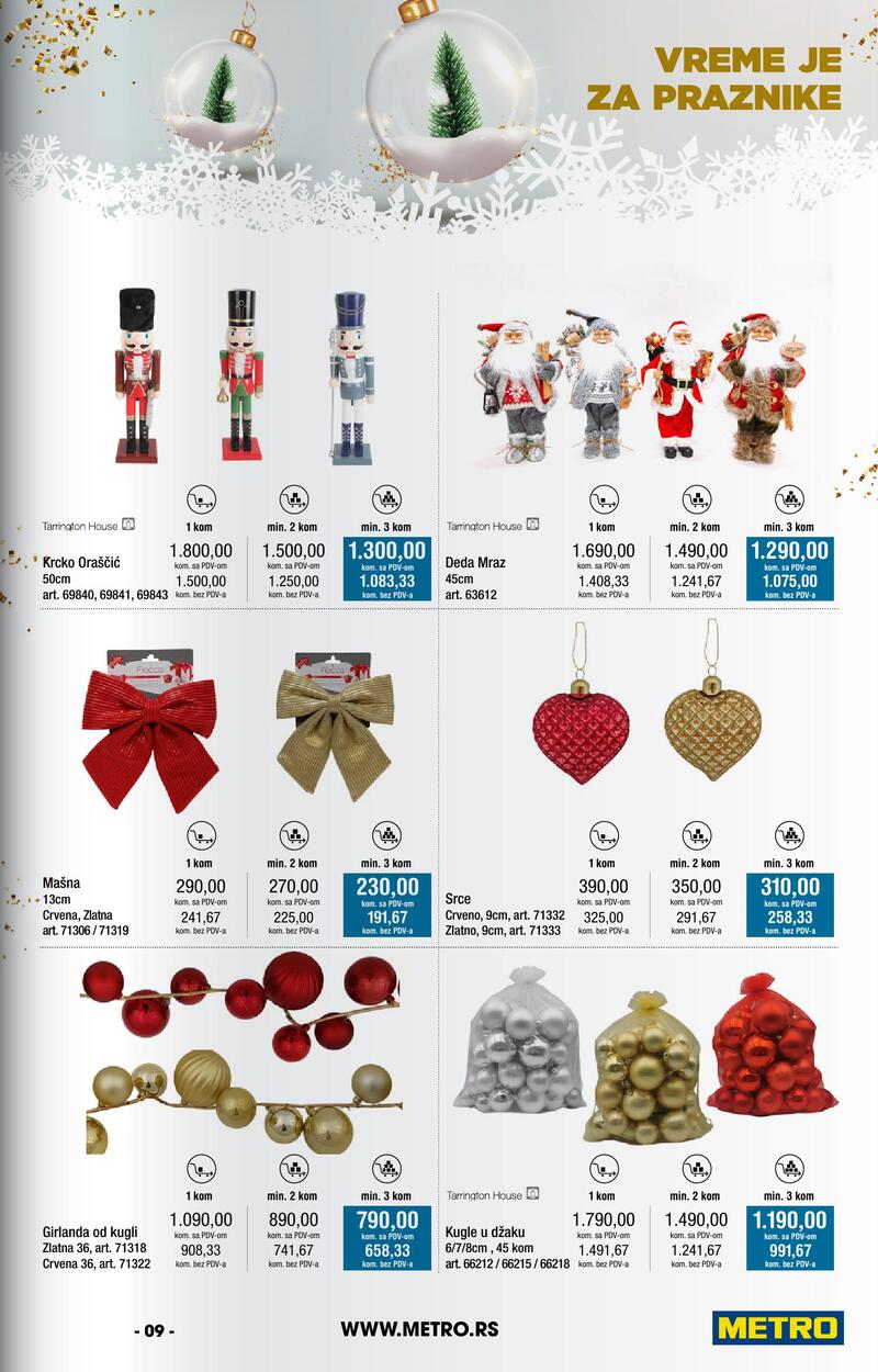 Metro katalog praznična ponuda