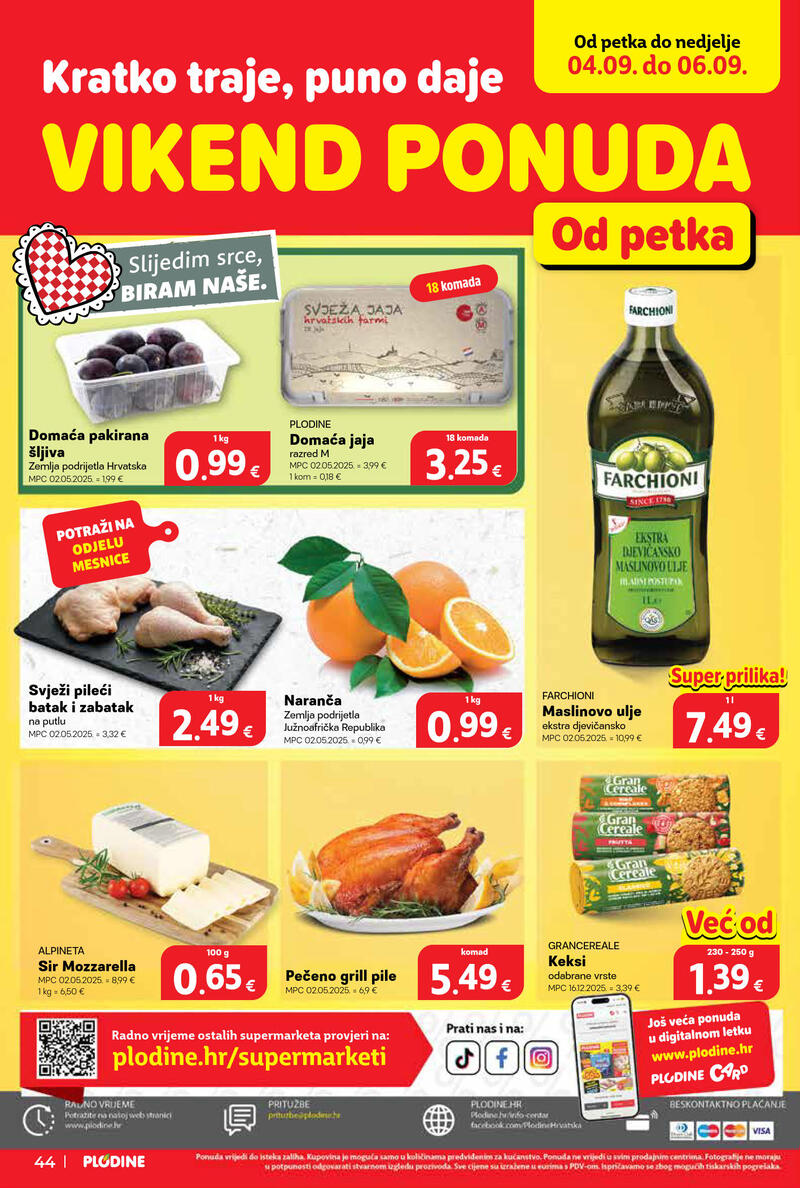 Plodine kataloška akcija