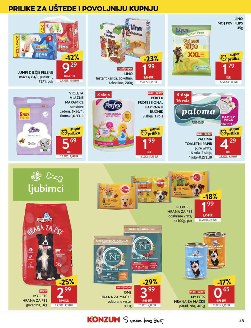 Konzum kataloška akcija