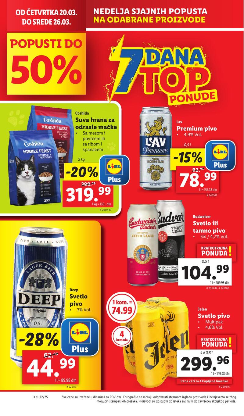 Lidl katalog akcija