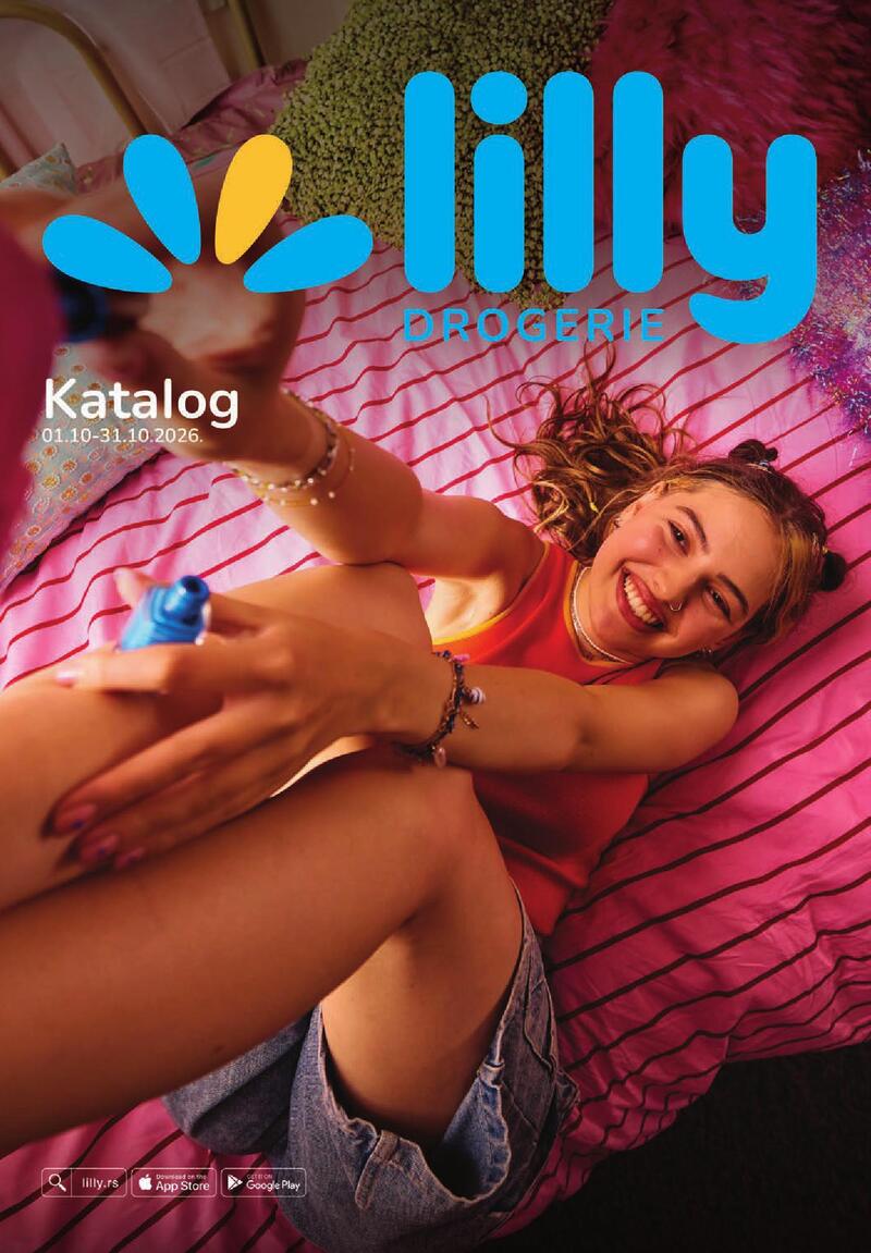 Lilly Drogerie katalog akcija Mesečna akcija