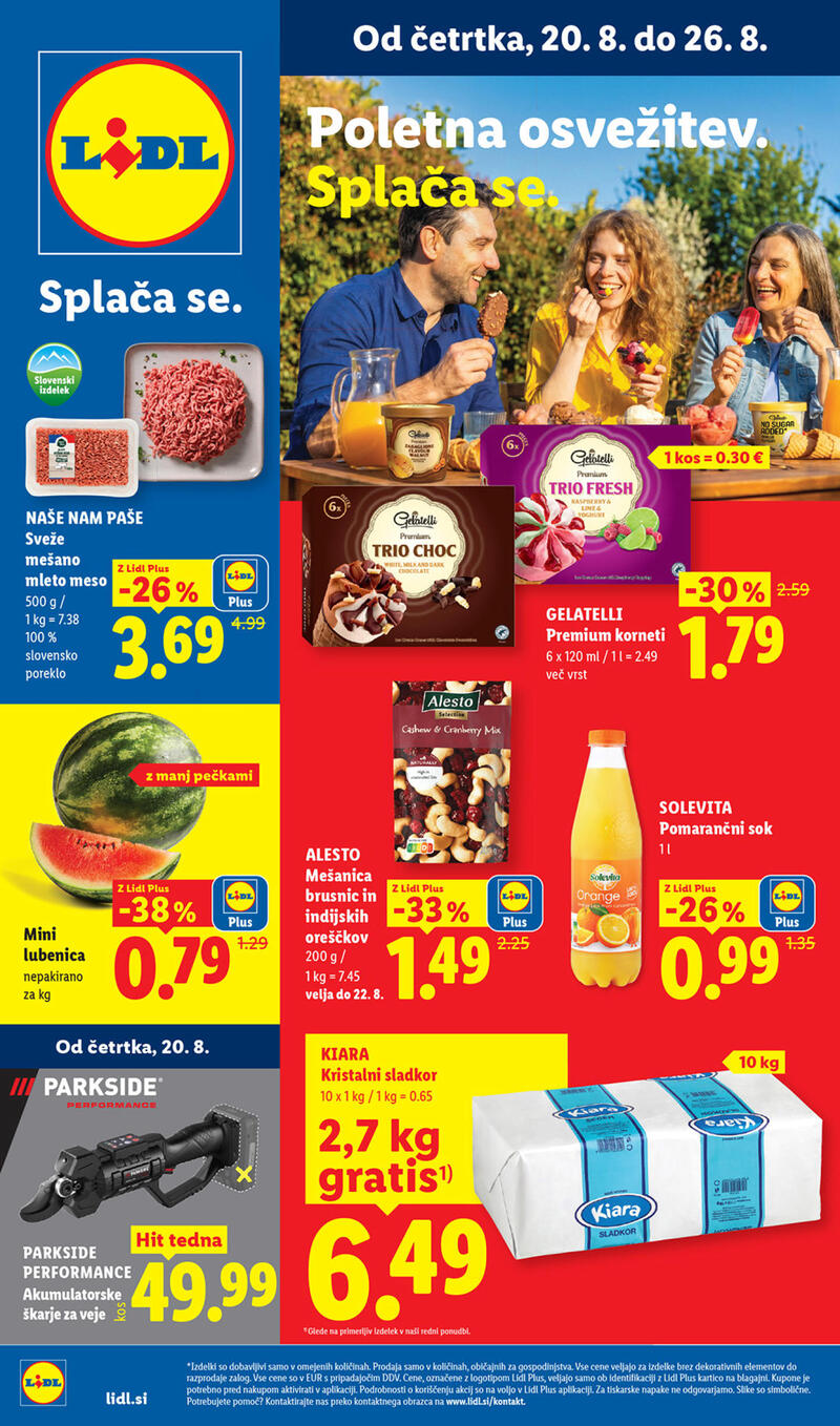 Lidl katalog akcija Redni katalog