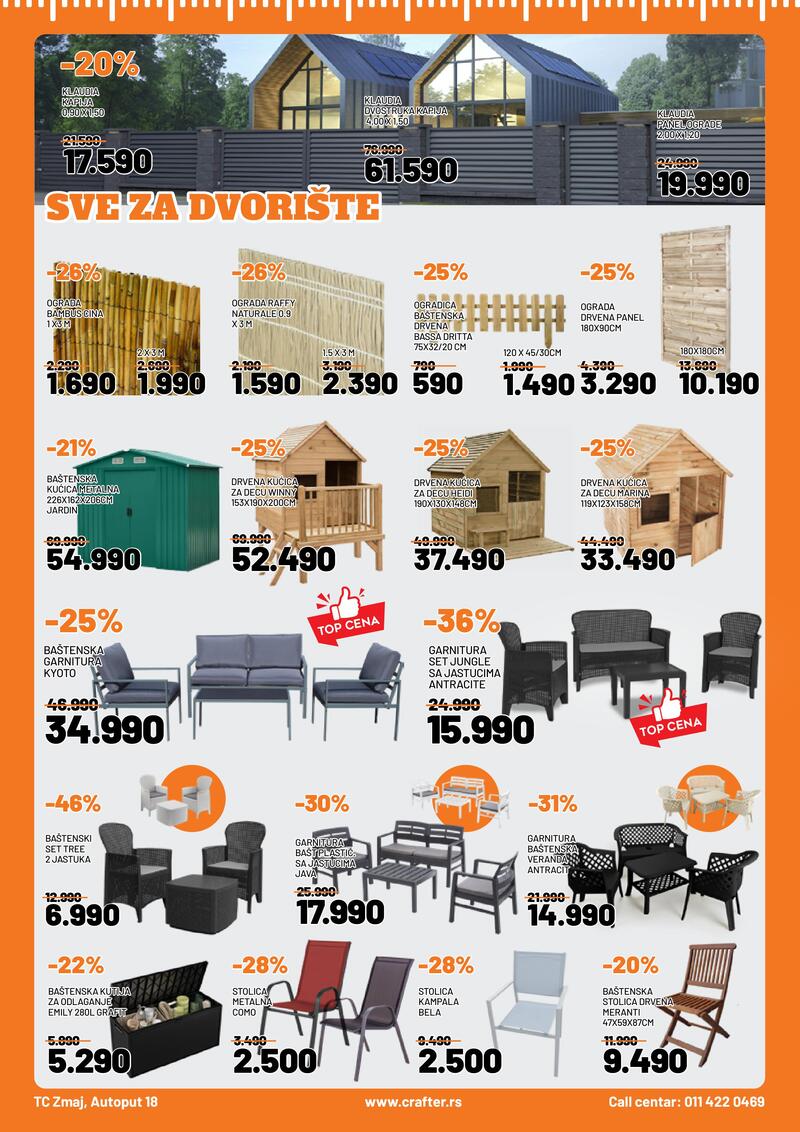 Crafter akcijski katalog
