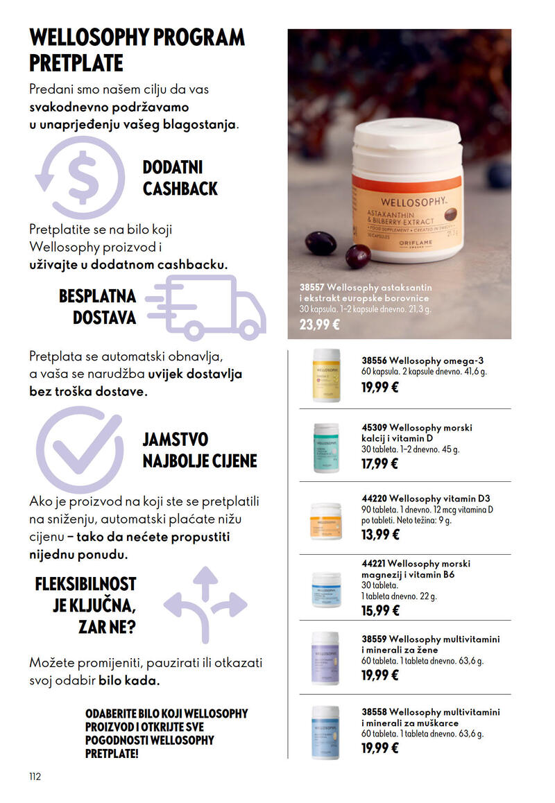 Oriflame kozmetika