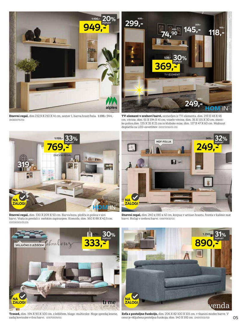 Lesnina XXXL redni katalog