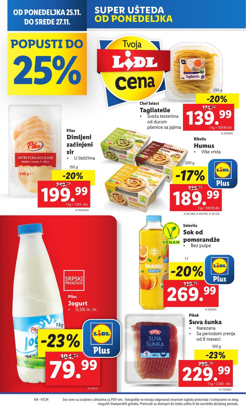 Lidl katalog akcija