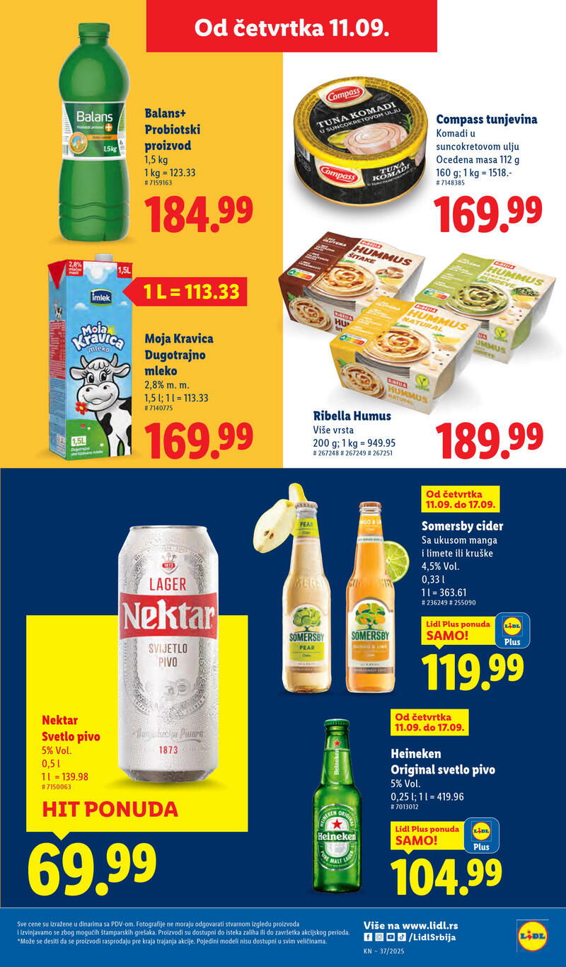 Lidl katalog akcija