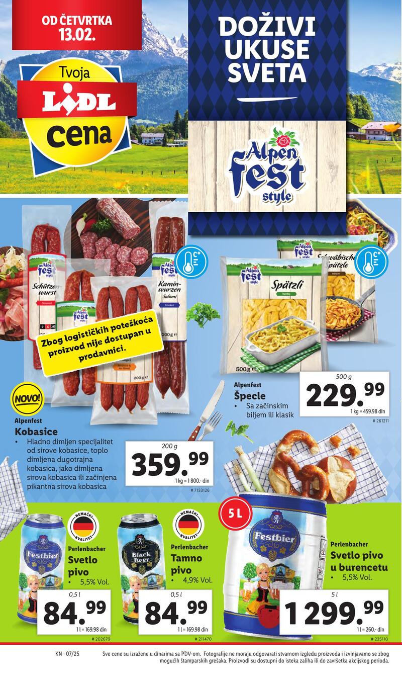 Lidl katalog akcija