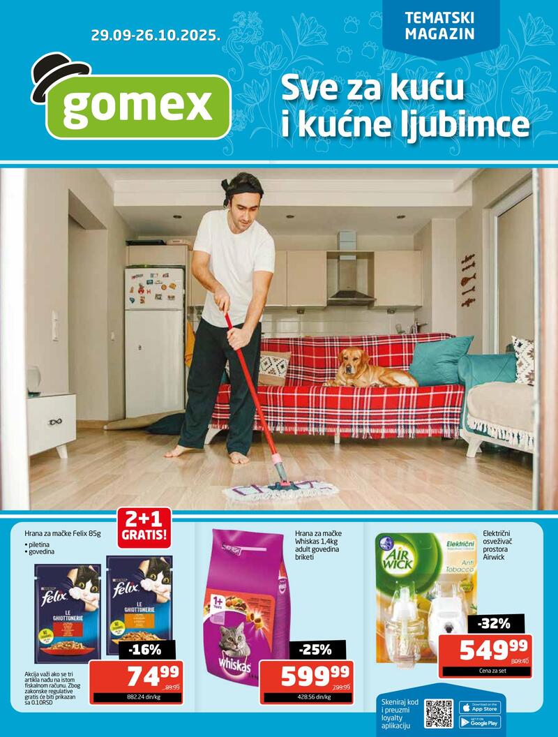 Gomex katalog hrana
