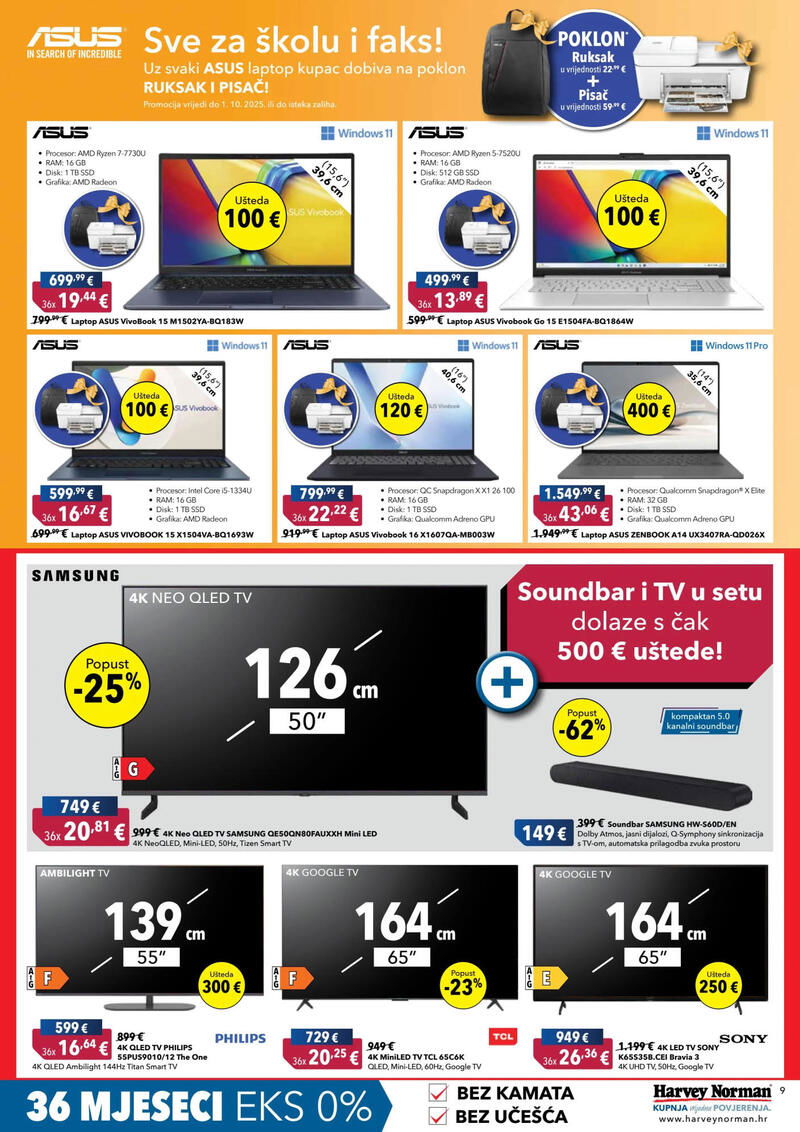 Harvey Norman kataloška akcija