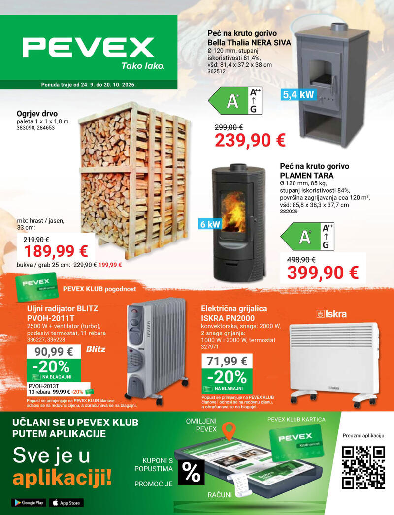 Pevex katalog - Mjesečna akcija