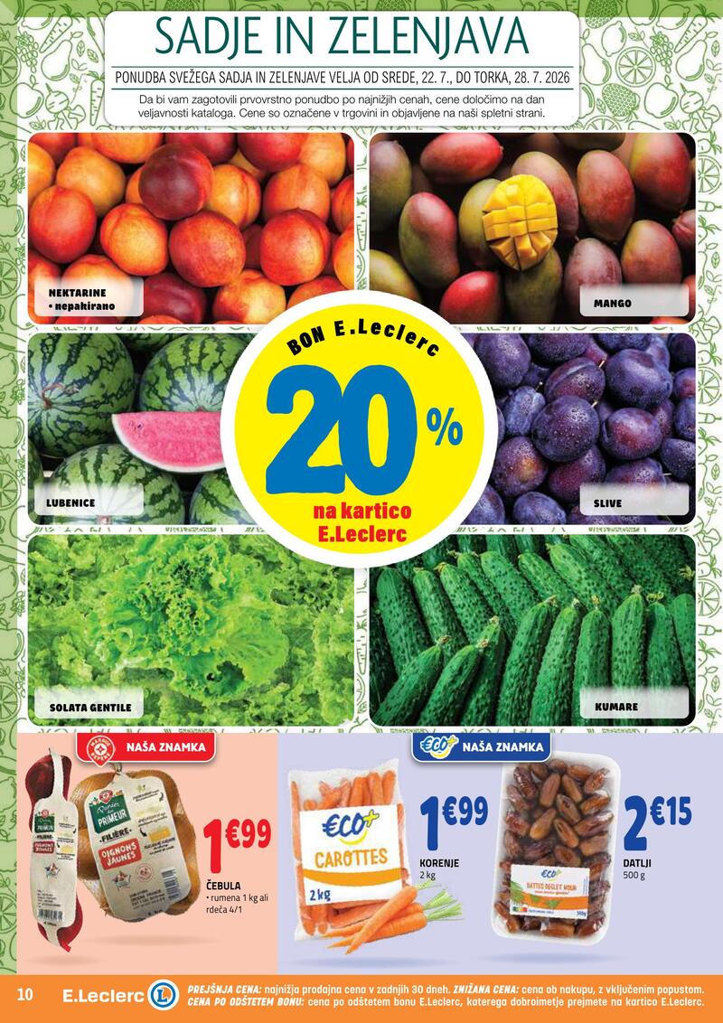 E.Leclerc spletni katalog