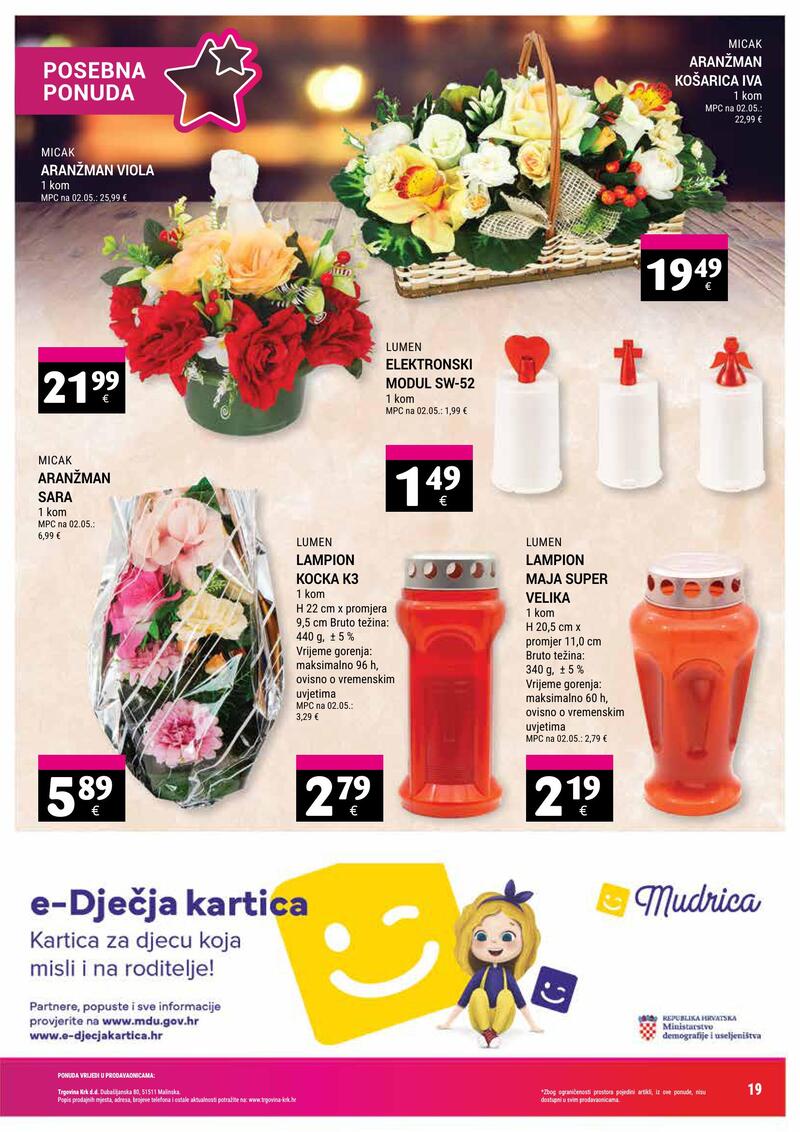 Trgovina Krk kataloška akcija