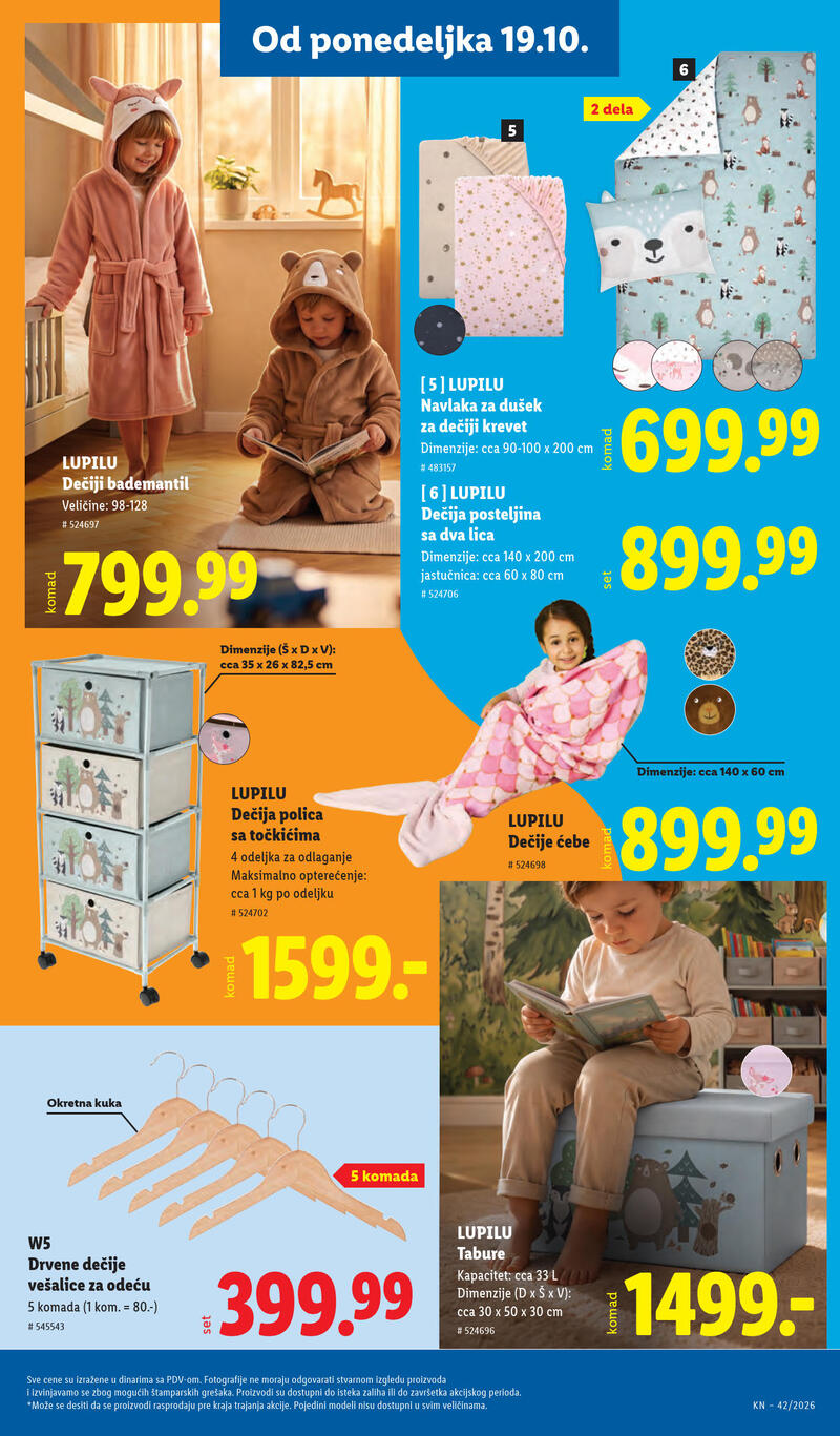 Lidl katalog - Nedeljna akcija