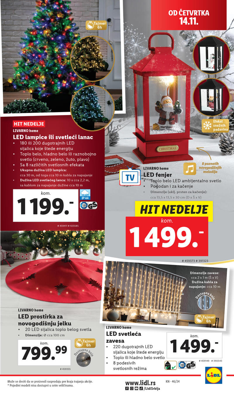 Lidl katalog akcija neprehrana