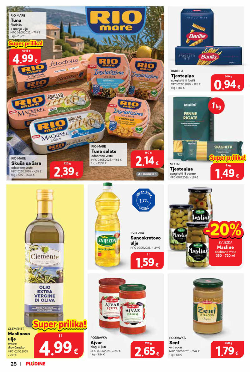 Plodine kataloška akcija
