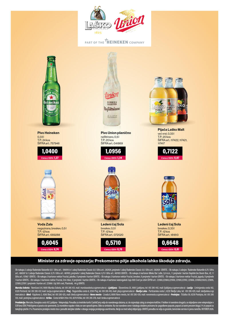 Mercator Cash&Carry katalog - Mesečna akcija