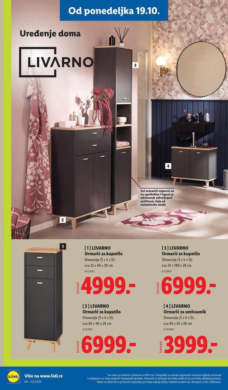 Lidl katalog - Nedeljna akcija