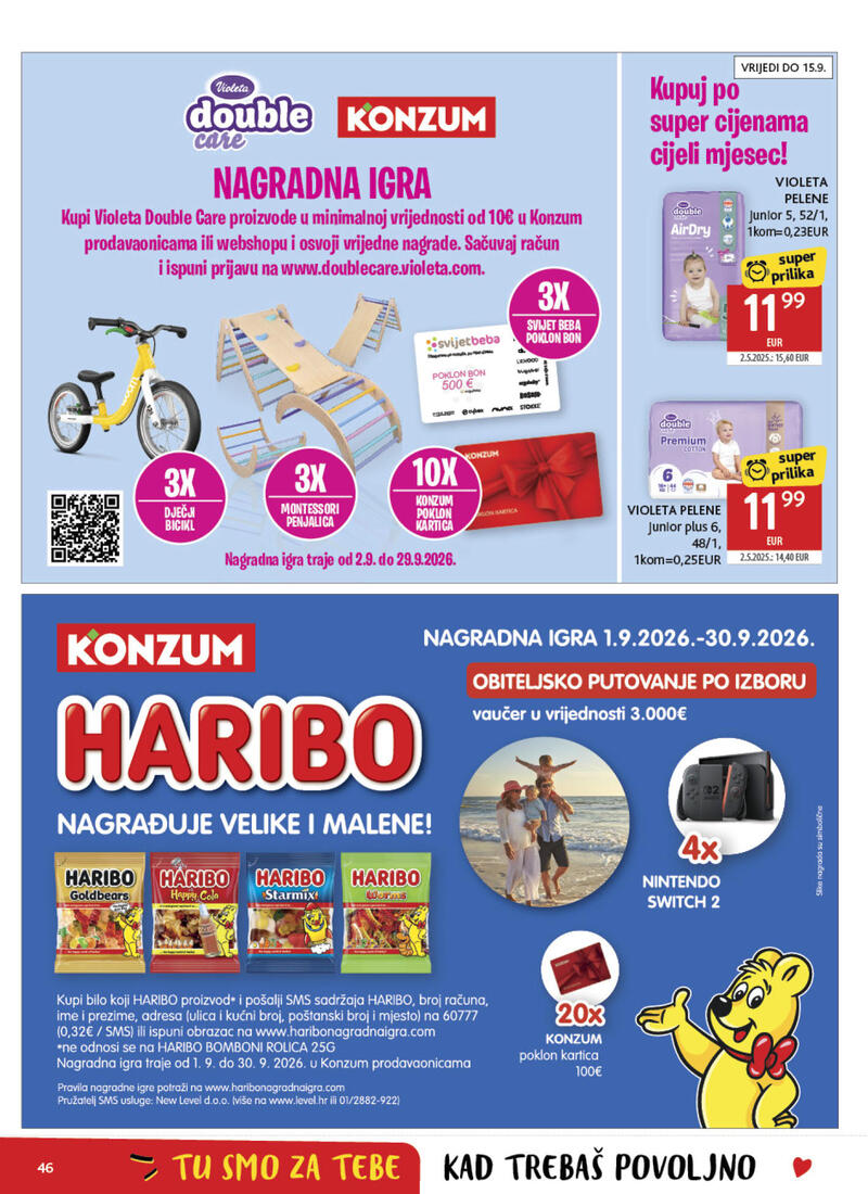Konzum kataloška akcija