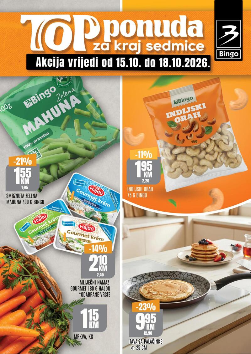 Bingo katalog akcija Top ponuda za kraj sedmice