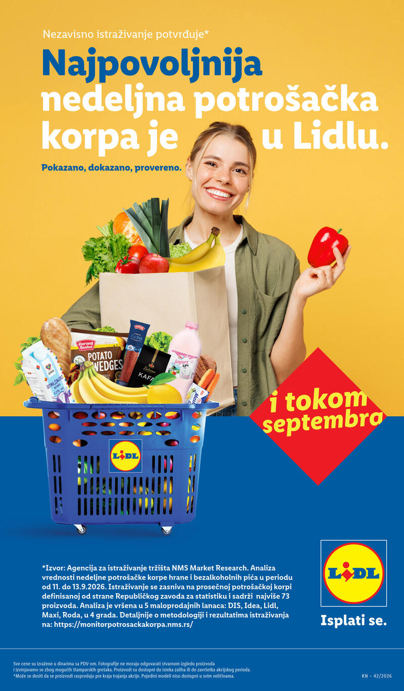 Lidl katalog - Nedeljna akcija