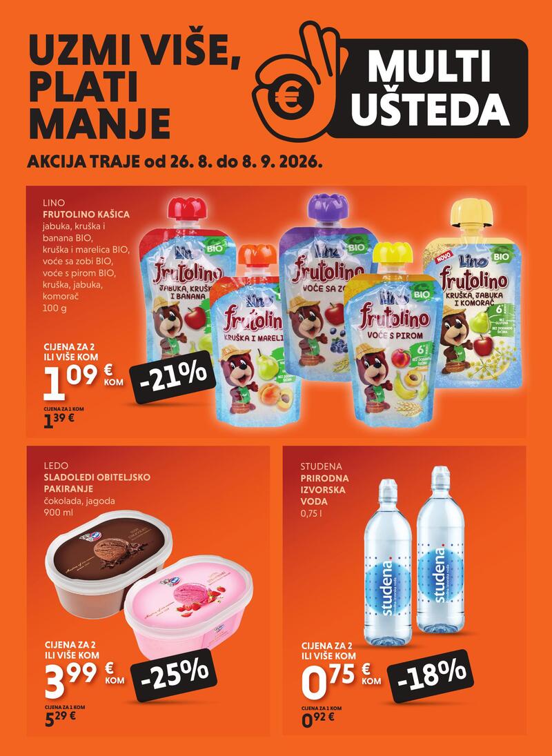 Studenac katalog akcija Katalog multiušteda