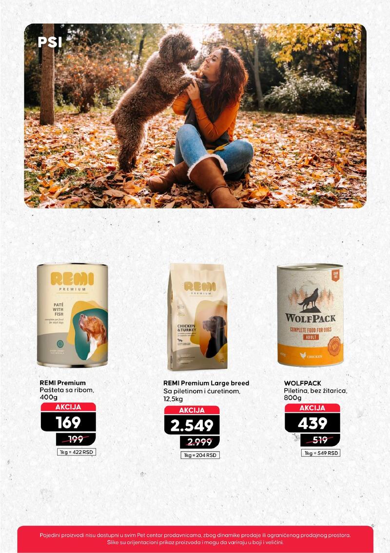 Pet centar akcijski katalog