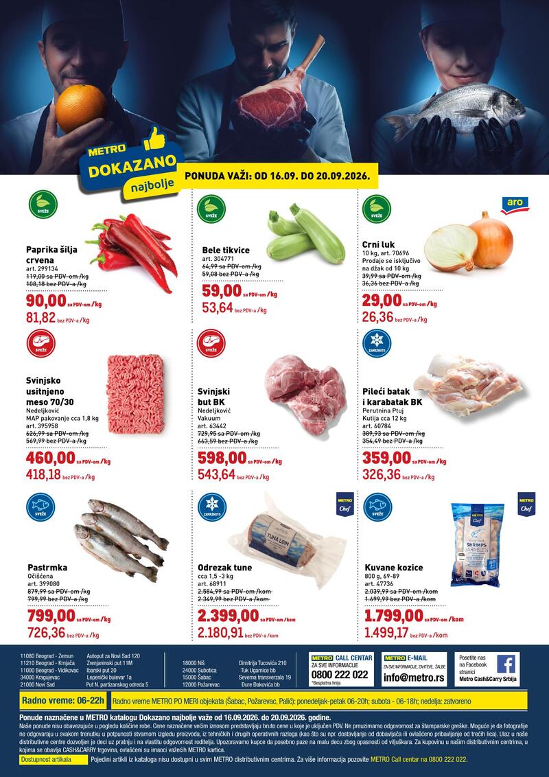 Metro katalog akcija Katalog dokazano
