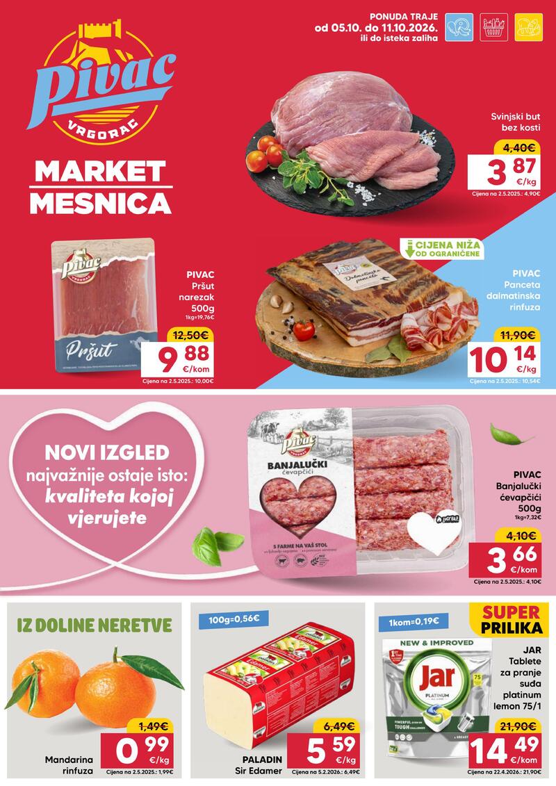 Pivac katalog akcija Tjedna akcija