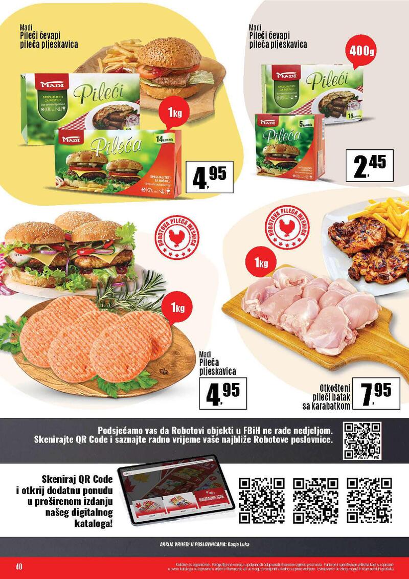 Robot kataloška akcija